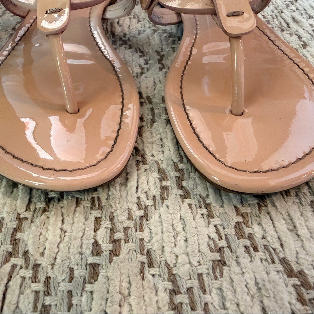 Tory Burch Patent Leather Miller Sandals - Picture 4 of 7